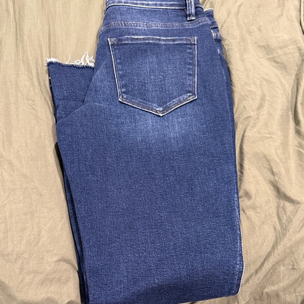 Women’s Flying Monkey Dark Blue Straight Leg Jeans